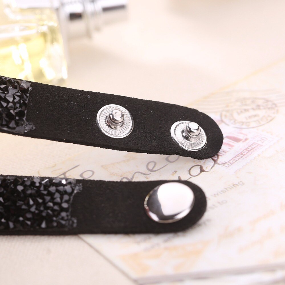 Minhin merk horloges dames casual jurk kristal leren wikkel armband horloge dames klassieke quartz polshorloges