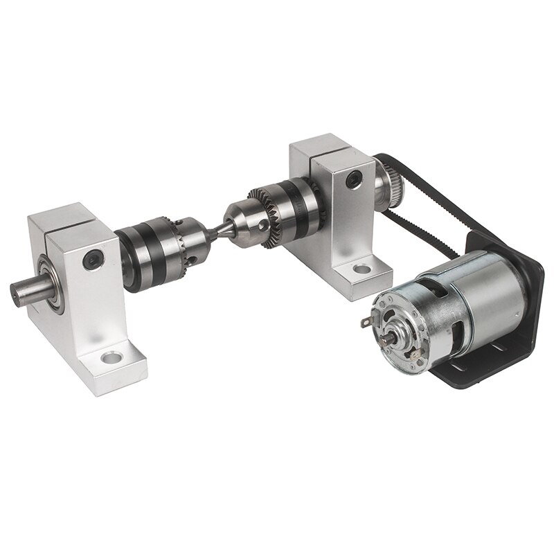 Three-jaw chuck spindle assembly mini lathe woodworking beads machine round ball machine Cutting Grinding Spindle