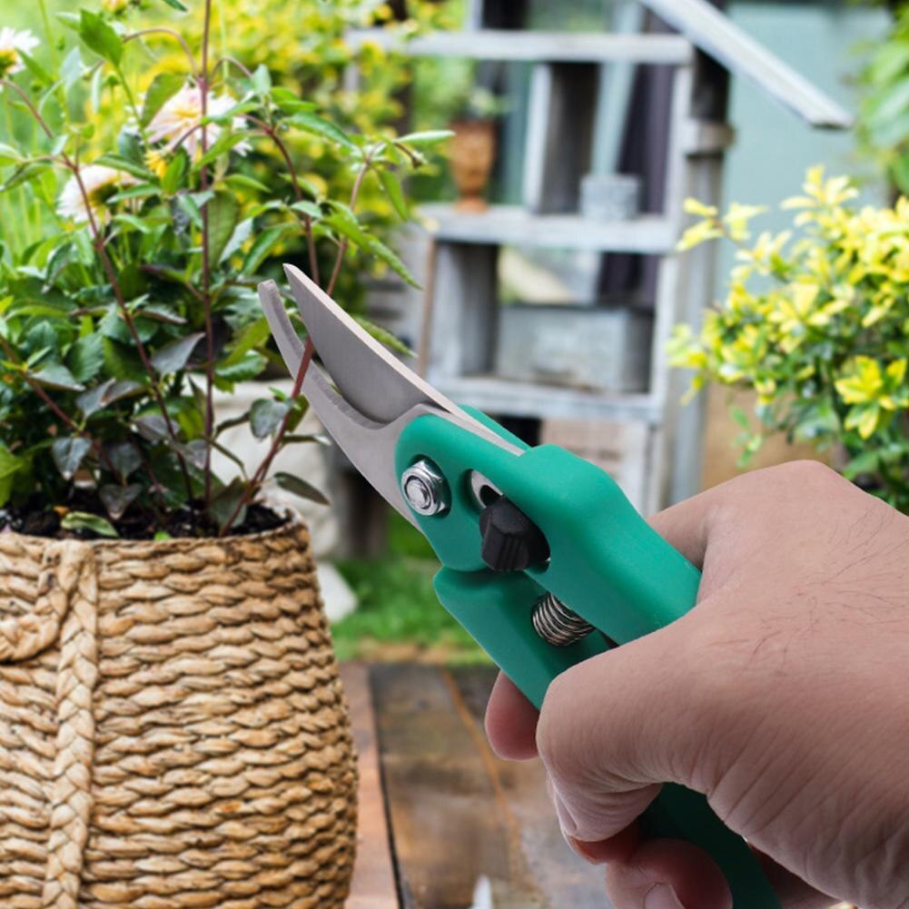 1PC Plant Trim Horticulture Hand Pruner Cut Secateur Garden Anvil Pruning Shear Scissor Tool Shears Orchard Branch Shrub X4P3