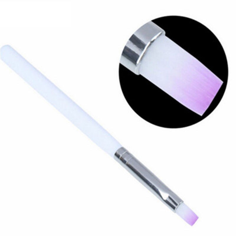 Brosse pour manucure et pédicure souple, élimine la poussière, outil de nettoyage des ongles, pour soins des ongles