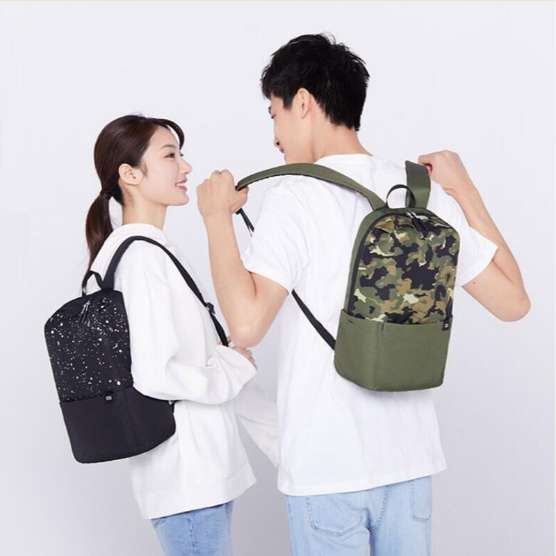 neue Original Xiaomi Rucksack Tasche Bunte Freizeit Sport Brust Pack Taschen unisex Für Herren Frauen Reise Camping 10L