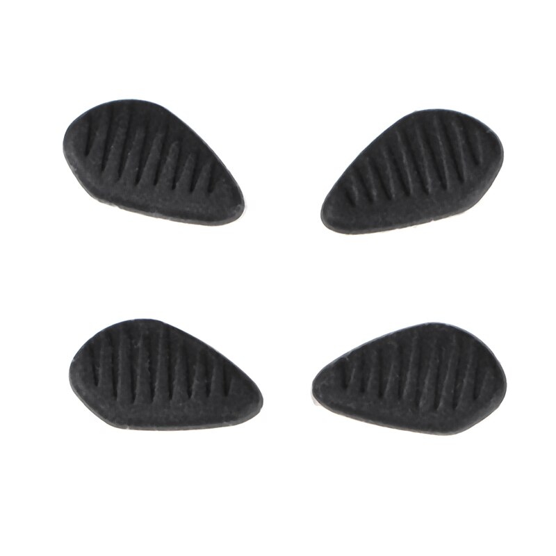 2 Paren/partij Ademend Comfortabele Anti-Slip Neus Pads Zwart Zachte Neus Pads Voor Bril Siliconen Neus Pads Voor Bril