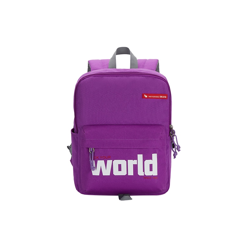 Oiwas Small Women's Backpacks Bolsas Feminin College Students Trend High Middle School Bag For Men Teens Travel Backpack: Purple World Small