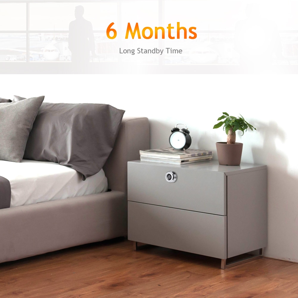 Vingerafdruk Ladeblokkering Digitale Archiefkast Lock Keyless Usb Oplaadbare Meubels Anti-Diefstal Beveiliging Smart Deurslot