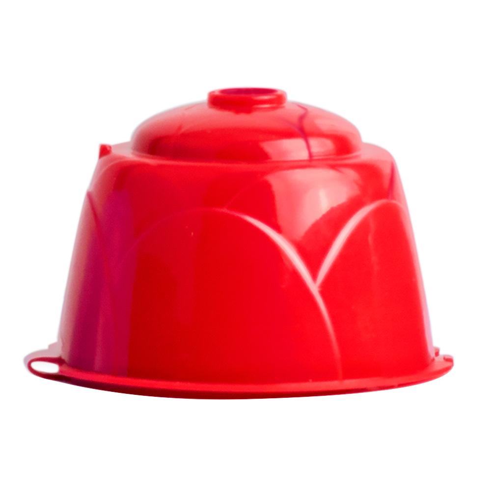 Capsules de café rechargeables et réutilisables, dosettes, pour machine à café, tasse, café, filtres pour les Machines Nescafe Dolce Gusto: red