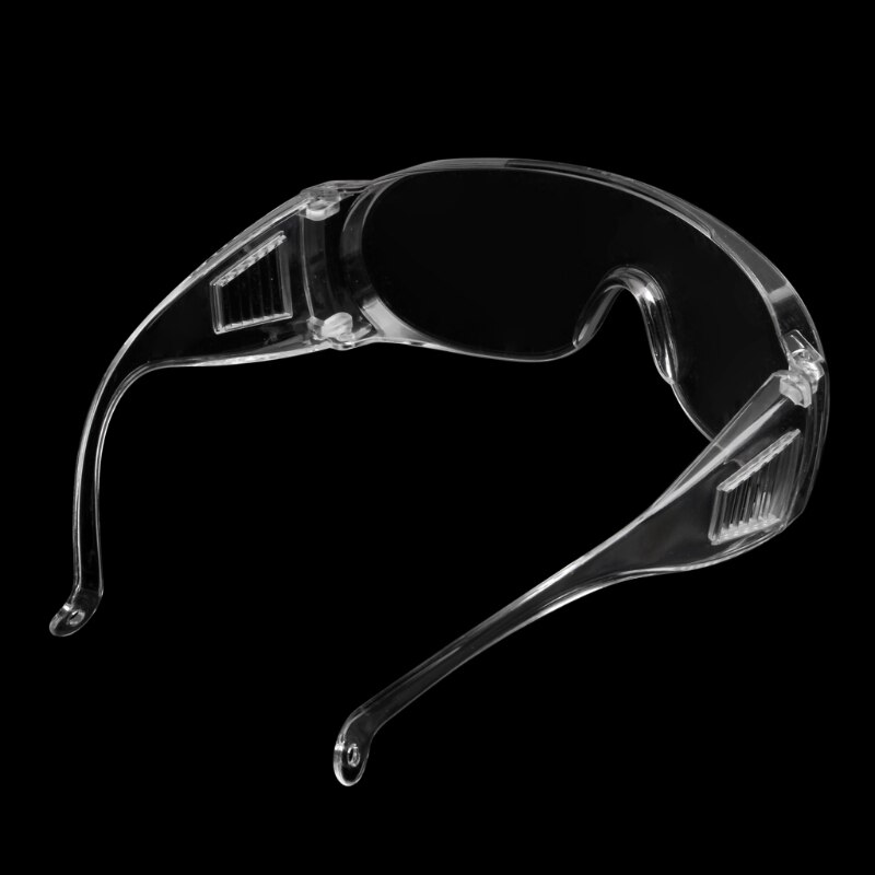 Klare ventilerede beskyttelsesbriller øjenbeskyttelse beskyttende lab anti-tåge briller