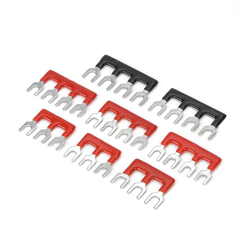 1 Pcs 3TS31 01-0x Ac Schakelaar Kortsluiting Strip 10 Mm Kortsluiting Strip Terminal Blok 4-Positie Korte circuit Strip