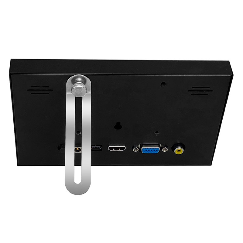 7 zoll Tragbare Bildschirm 1024x600 IPS LCD HDMI-kompatibel VGA AV Eingang DC Typ C Power Monitor für PC Laptop Kamera TV Box RPI
