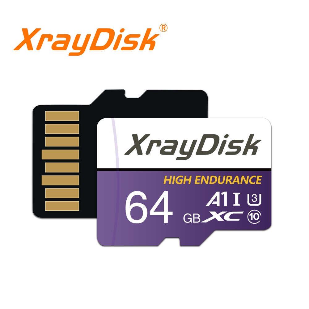Xray disk tf karte 64g 128gb 256gb speicher karte high speed mit adapter a1 u3 klasse 10 v30 für telefon/kamera/dash