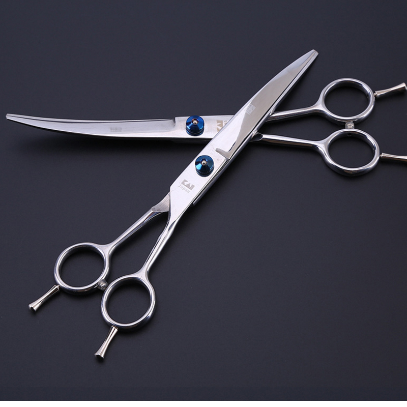 7.0 Inch Dog Grooming Scissors Steel Pets Thinning / Straight Shears