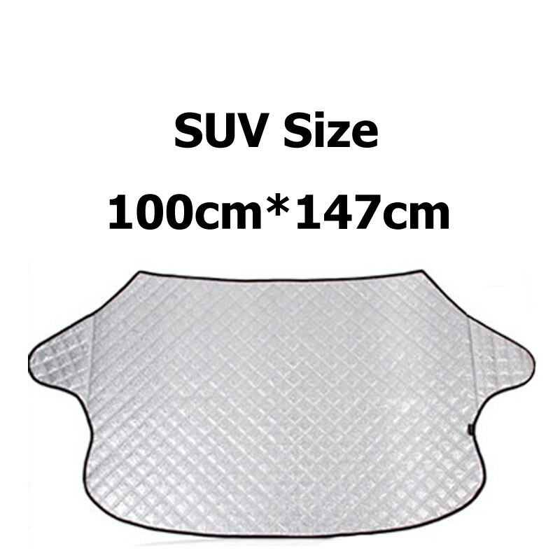 Car Windshield Sunshade Car Covers Sun Reflective Shade Windshield For SUV And Ordinary Car Ice Screen Curtains On Car Windows: SUV Size