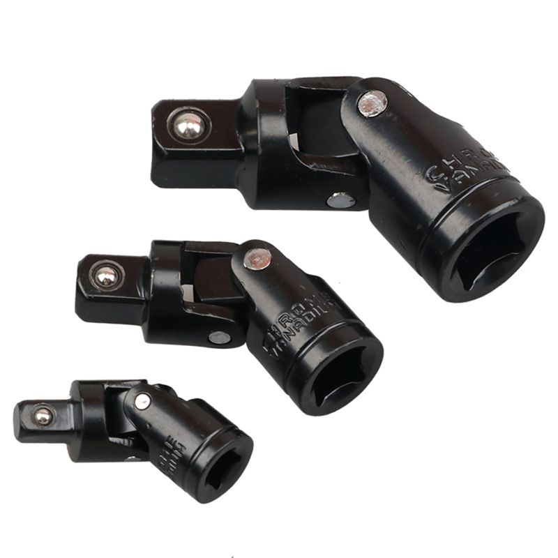 3pcs Universal Joint Socket Sleeve 1/2