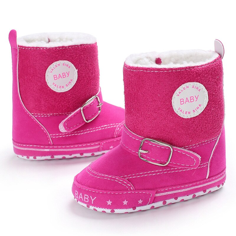 Winter Baby Jongens Meisjes Boot Rusland Winter Zuigelingen Warm Houden Schoenen Faux Fur Baby Booties Suède Baby Mocassins Laarzen
