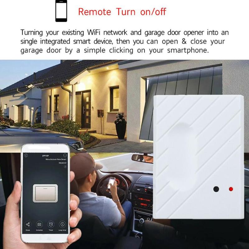 Wifi smart switch auto garagentoröffner fernbedienung für ewelink app telefonunterstützung alexa google home