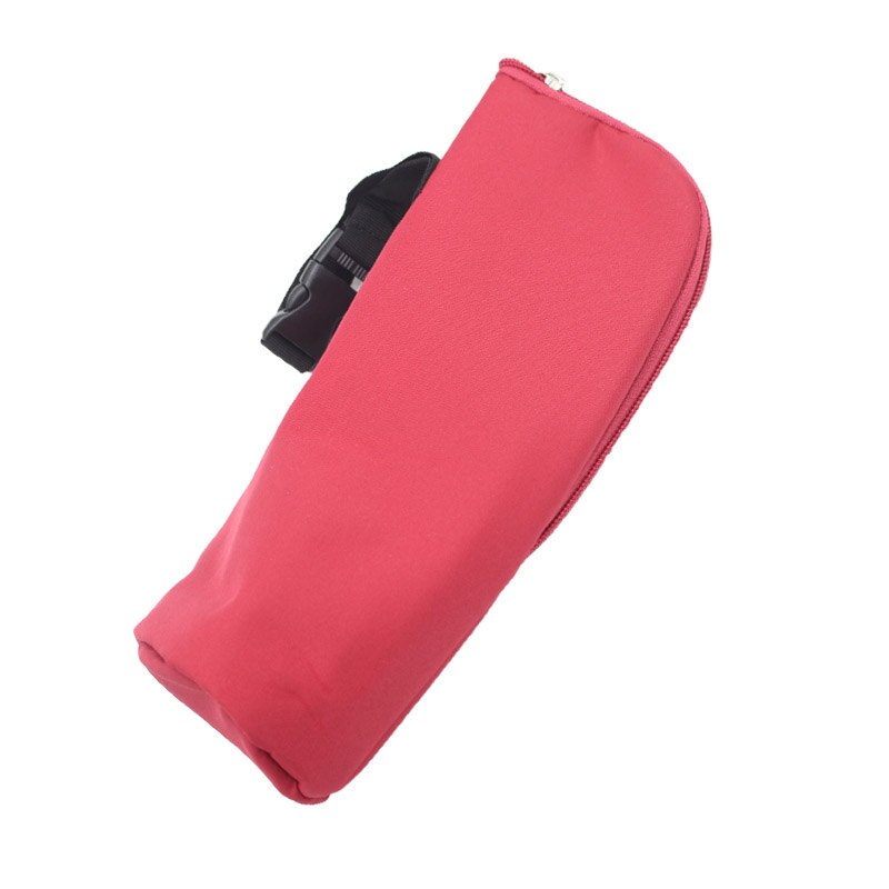 Baby Feeding Milk Bottle Warmer Insulation Bag Hanging Stroller Outdoor Baby Accessories Bottle Holder Bags: Red