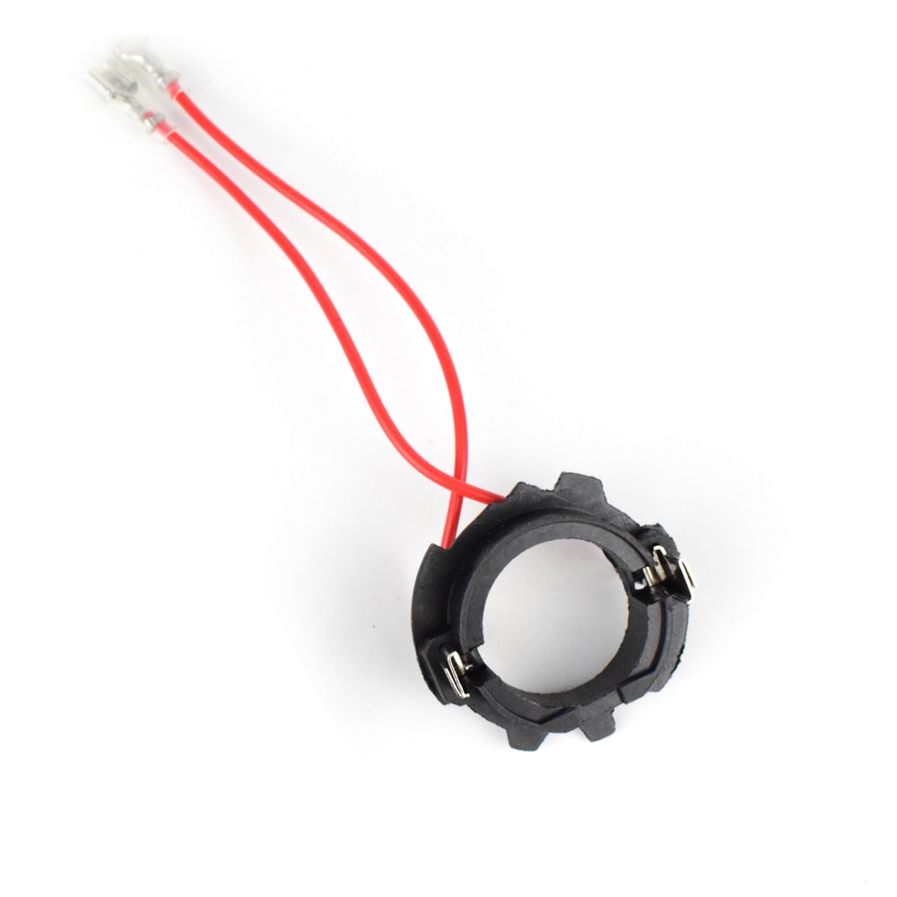 For VW GOLF MK5 Accessories Headlight Adapter H7 Lamp Base Wire Retainer For Jetta Car Led Headlamp Replacement D119A 10Pcs/Lot: Default Title