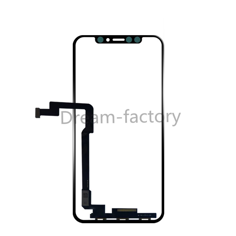 Original Touch Panel Screen Digitizer Replacement with Flex Cable for iPhone X Xr Xs Max 11 pro Max 12