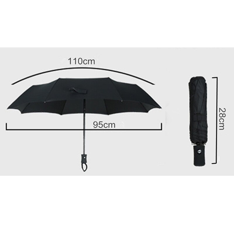samochód stylizacja składany parasol automatyczny silny wiatroodporny deszcz mężczyźni kobiety parasol dla Mazda Kia Renault Volvo parasole samochodowe