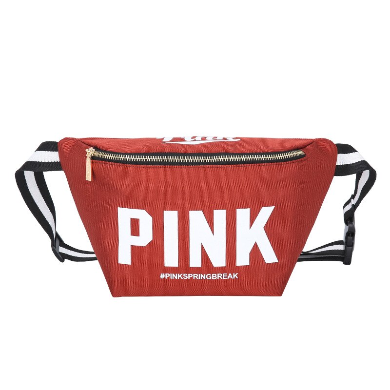 LADSOUL Banana Fanny Packs Women Hip Bum Bag Girls Pocket Diagonal Cross Bag Pink Bag Purse Ladies Pack Belt Heuptas Pockets: p8