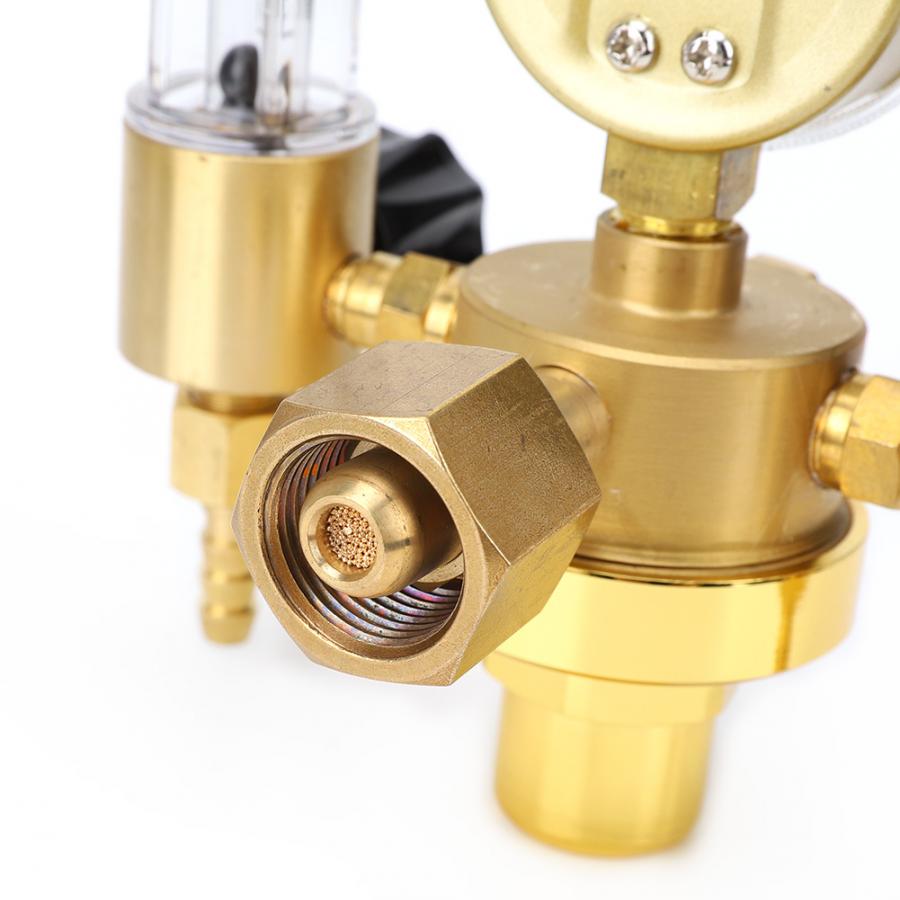 Régulateur d'argon de réducteur de pression de gaz d'outils pneumatiques G5/8 CGA580 pour le régulateur de pression de compresseur d'air de coupe de soudure