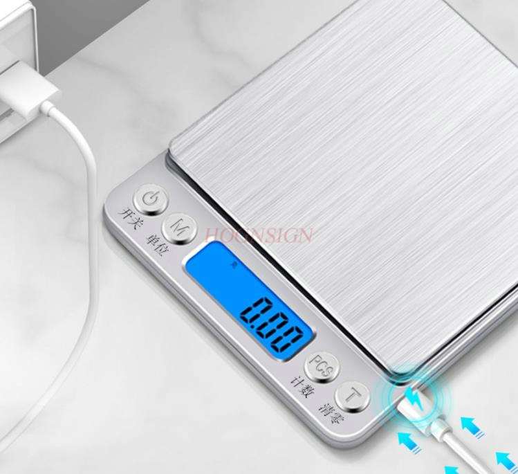 Precision baking electronic scales for household small kitchen weighing scales weighing 0.01 high accuracy food balance scales