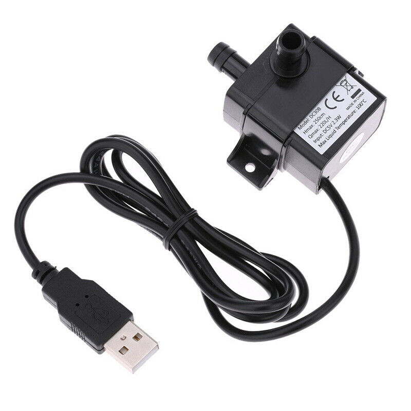 DC12V Wohnmobil Wohnwagen Wohnmobil Wasserpumpe Mini Mikro Wasser Pumpe Bürstenlosen Tauch Pumpe 150L/H