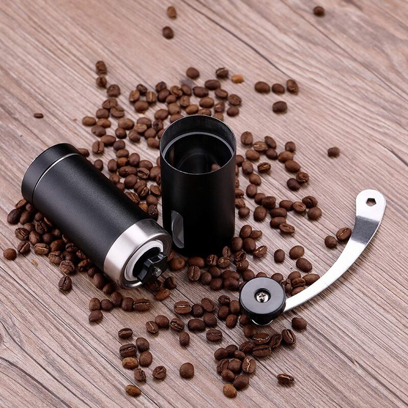 Handmatige koffiemolen, conische braammolen voor hele bonen voor french press/turks - de sterkste en zwaarste uitvoering voor koffieliefhebbers