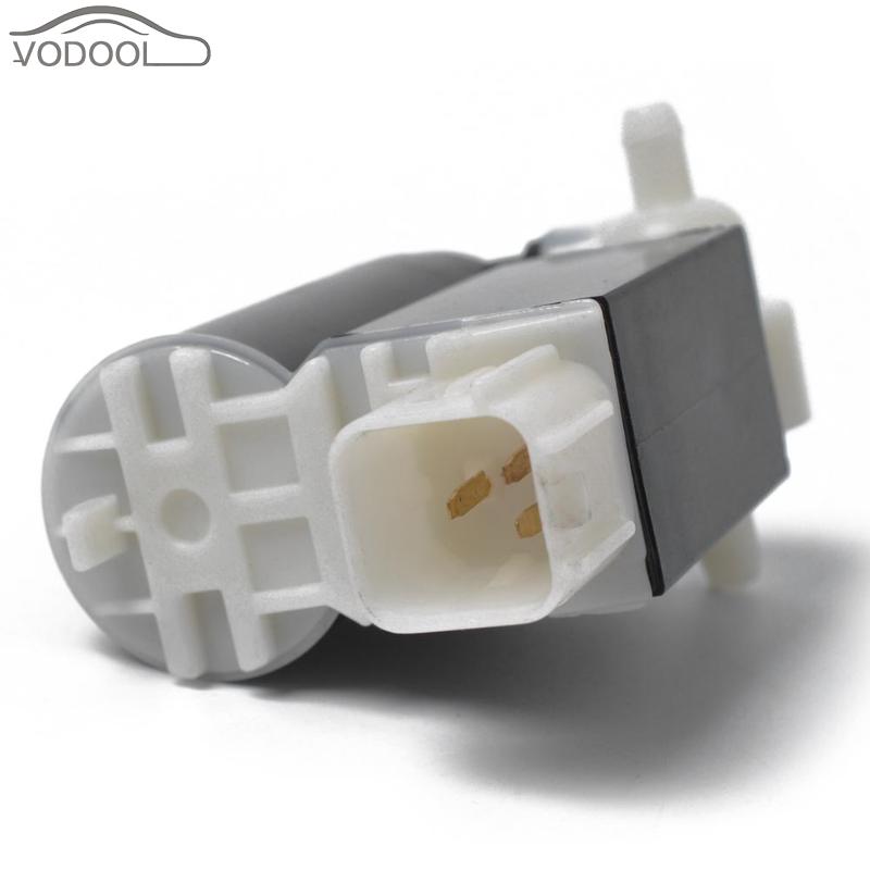 Auto Car Twin Outlet Windshield Washer Pump Auto Front Rear Windscreen Cleaning Pump 98510-2C100 w/ Grommet for HYUNDAI for KIA