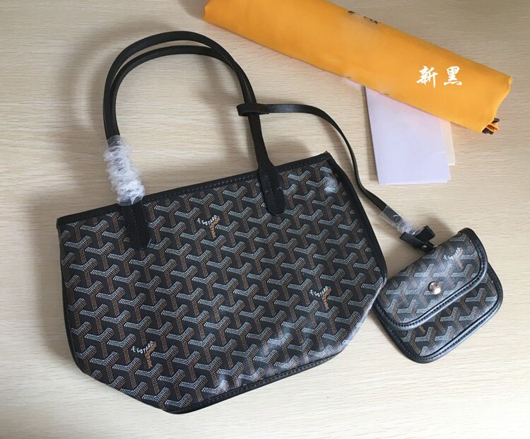 Bolso de diente de perro portátil, Simple y a la , de doble cara, Mini bolso de mano de cuero con flor, novedad de: New black