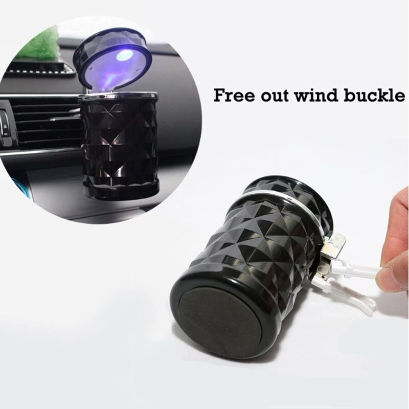 Automotive Ashtrays Car Ashtray Portable Auto Vehi... Grandado