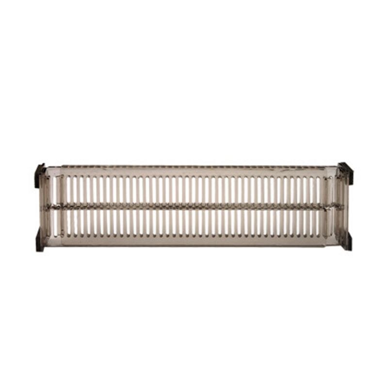 Séparateur tiroir ajustable en plastique, 2 pièces, séparateur à tiroir ajustable pour chaussettes, organisateur de rangement de placard pour bricolage