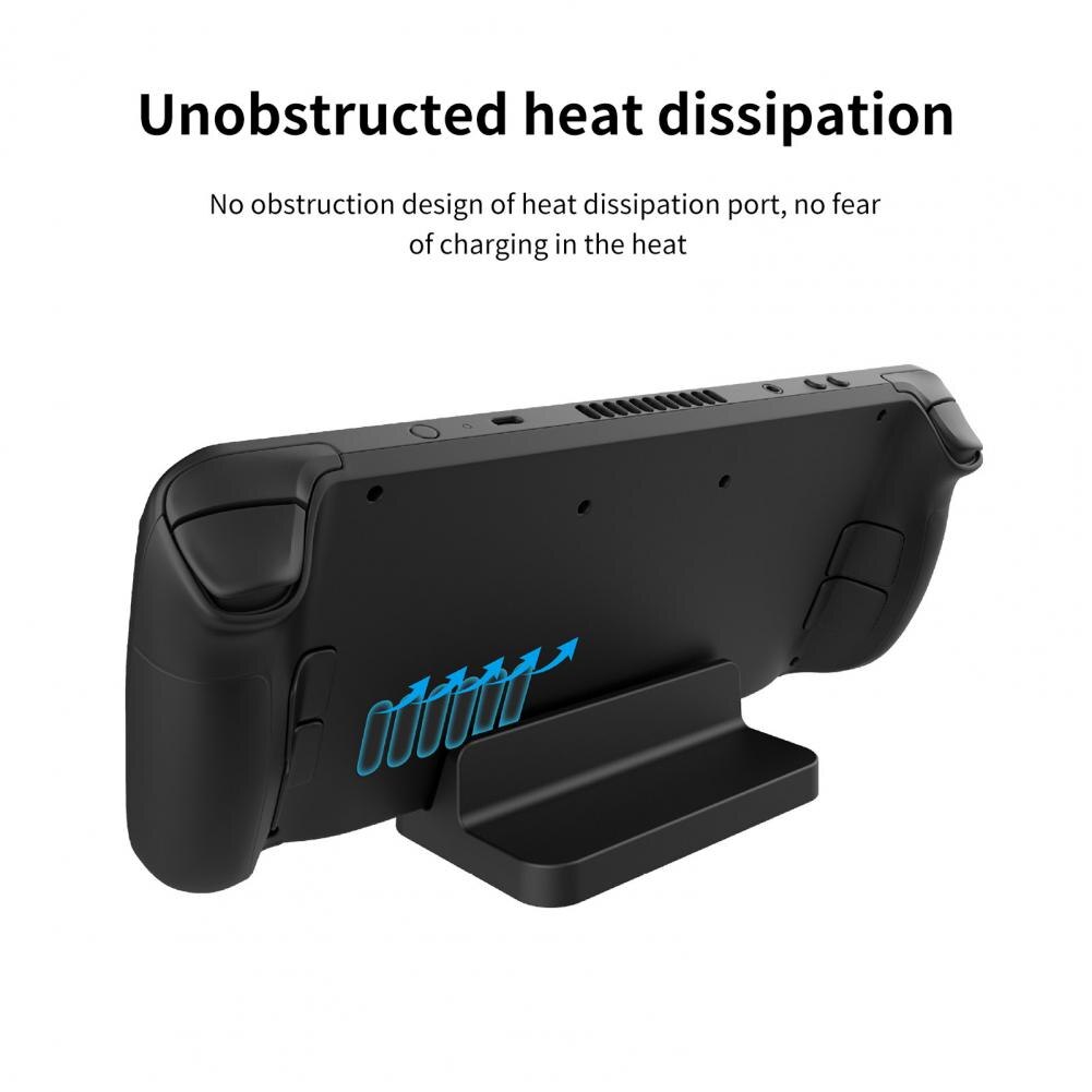 Soporte de consola de juegos portátil, disipación de calor, antideslizante, Base Universal de videojuego para Steam Deck/Switch OLED/Switch/Lite/Phon