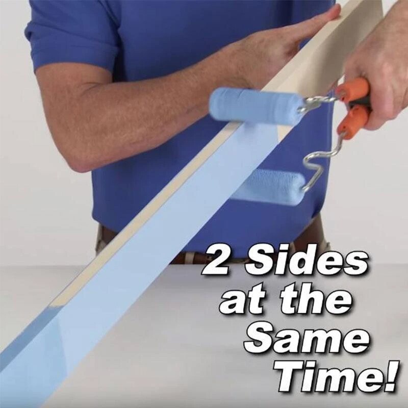 poślizg prędkość malarz podwójny wałek robić farby robić użytku domowego dekoracja ściany uchwyt pędzla narzędzie łatwy w obsłudze pędzel robić malowania