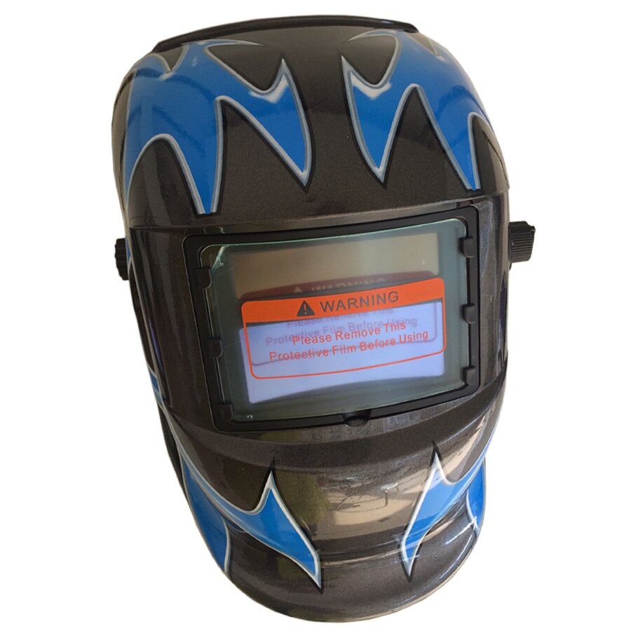Auto Darkening custom welding helmet black blue Solar Power and inner battery grinding welding mask electronic mig HD39(2200DE)