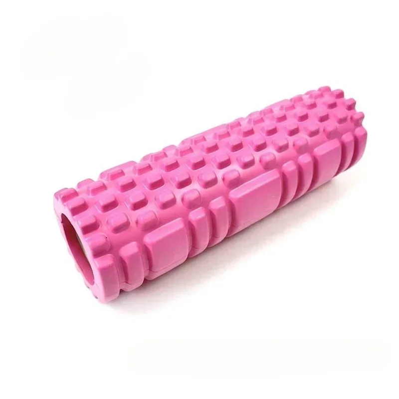26 cm Yoga Kolom Gym Fitness Pilates Schuimroller Oefening Rugmassage Roller Yoga Baksteen Fitnessapparatuur voor thuis: Rood
