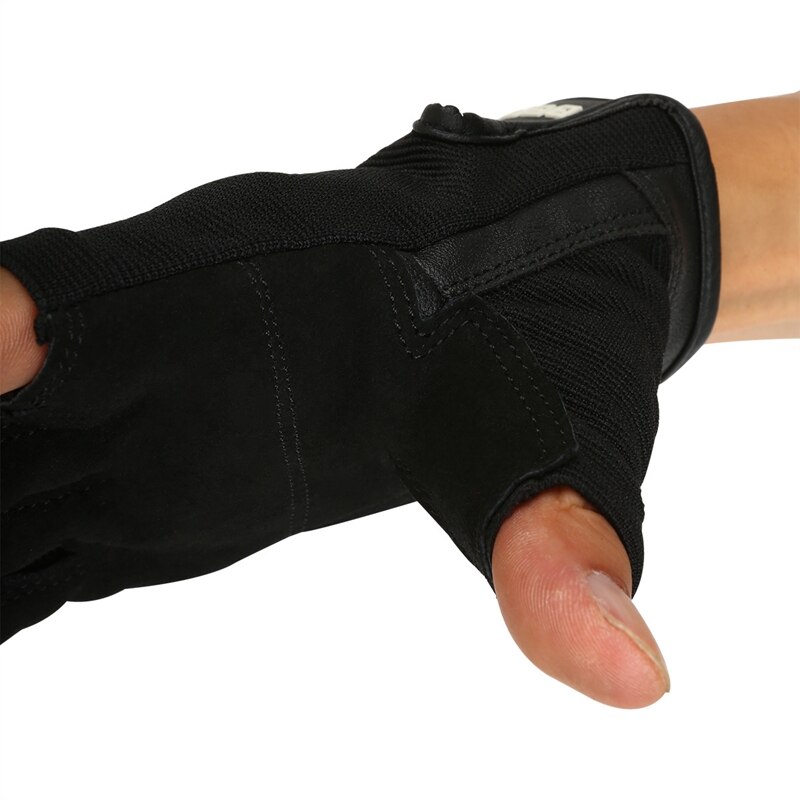 MOREOK Cycling Gloves Bike Gloves For Men/Women [5MM Gel Pad] Half Finger Bicycle Biking Gloves For Cycling/Weight Lifting/Gym/Motorcycle /Rowing/Outdoor Sports 050 BLACK S