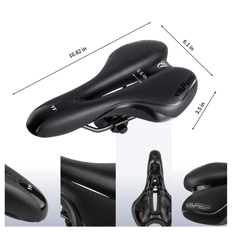 Tapis de vélo selle vtt vélo de route creux ergonomique choc mousse rembourré doux montagne vtt route vélo siège vélo accessoires