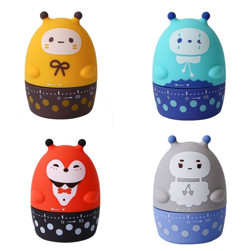 Kitchen Timer Count Down Alarm Cooking Reminder Cooking Timer Baking Time Animal Shape for Cooking Timer Durable
