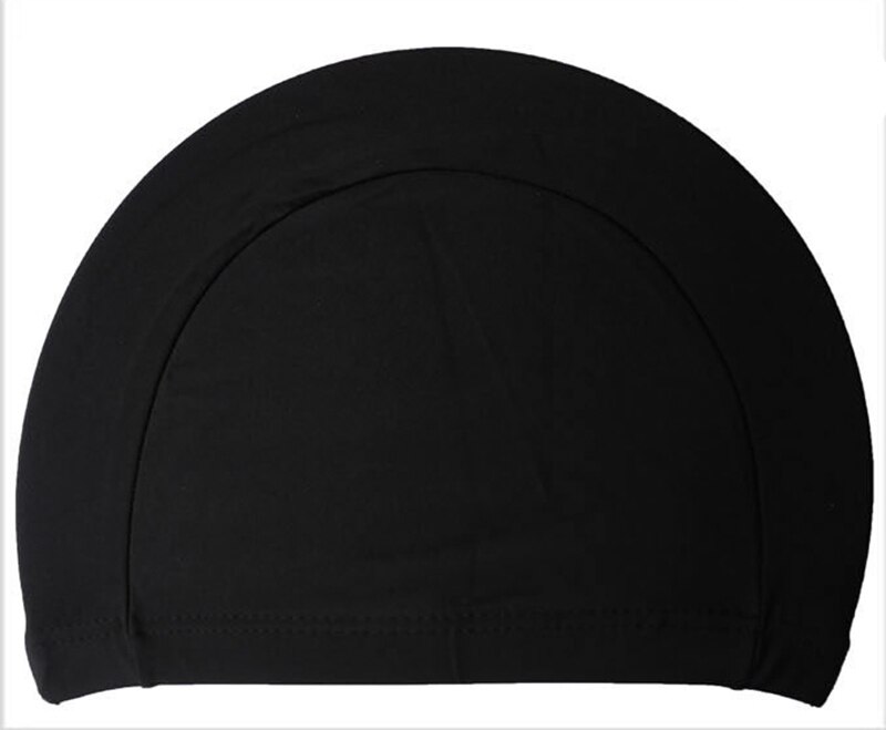 Kvinder unisex piger langt hår badehætte badehætte stretch drapering fri størrelse svømmebassin sport elastisk nylon turban svømmehat