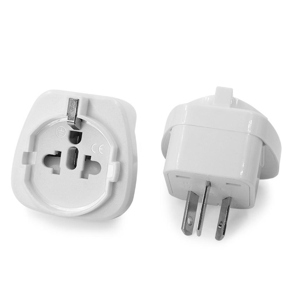 German/EU Plug Conversion Socket 1 to 2 Way Power Adapter with Outlet Switch European/German Conversion Plug Travel Plug Adapter