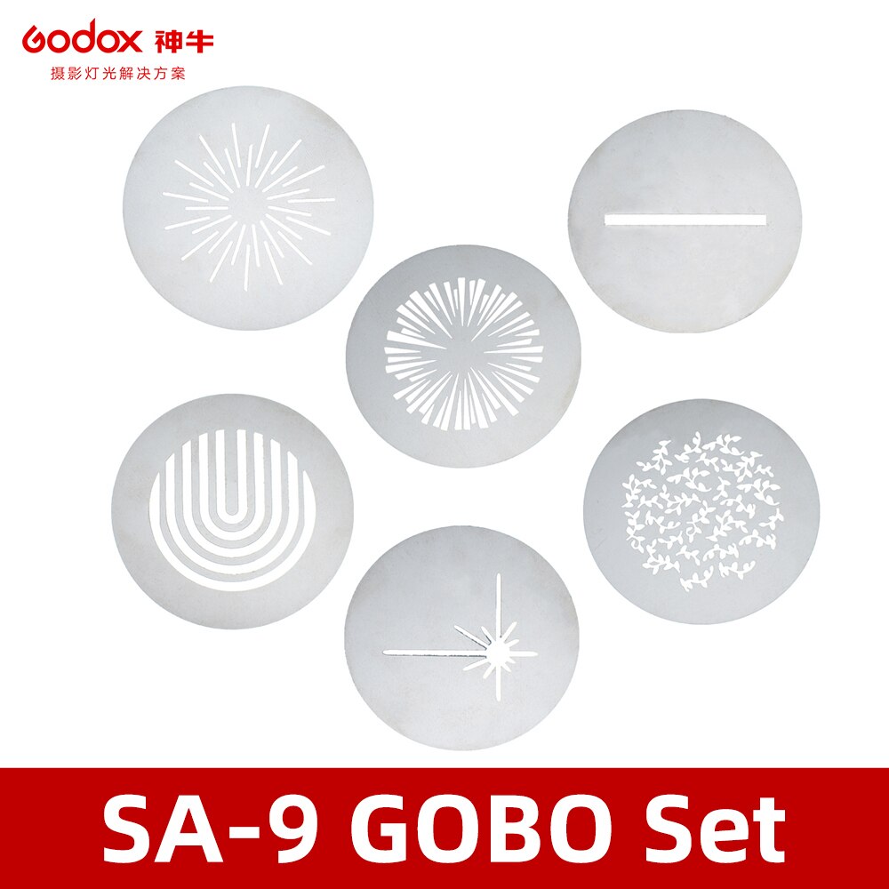 Godox S30 Fotografie Zubehör Füllen Licht Scheinwerfer Projektion Objektiv (SA-P,SA-01,SA-02,SA-03,SA-04,SA-06,SA-08,SA-30,SA-11C): SA-09