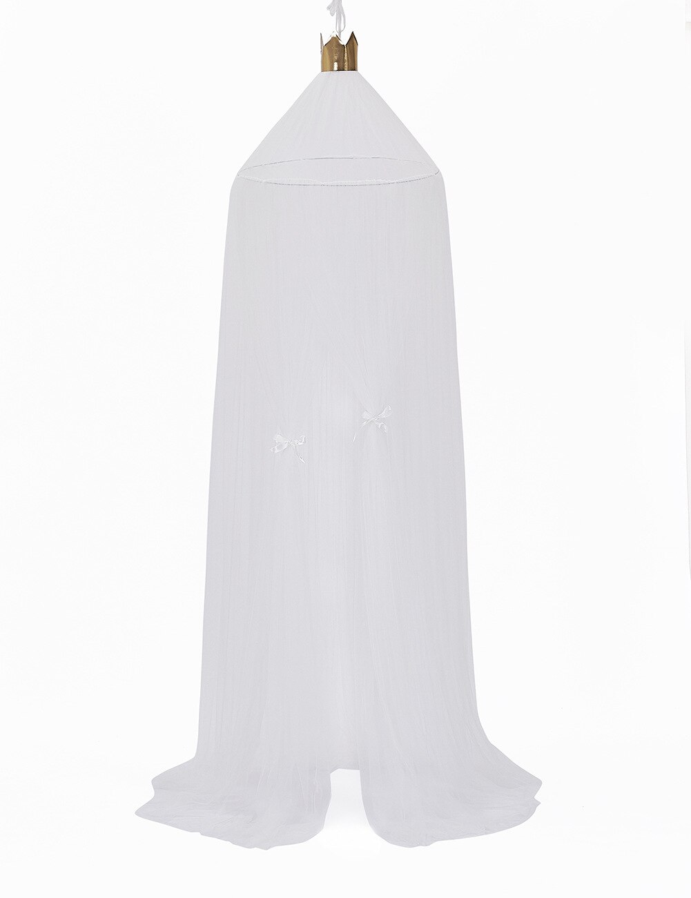 Kinderen Klamboe Kamer Plafond Dome Mesh Solid Multicolor Ins Stijl Prachtige Droom Crown Tent Bed Tent Enkele Deur: WHITE