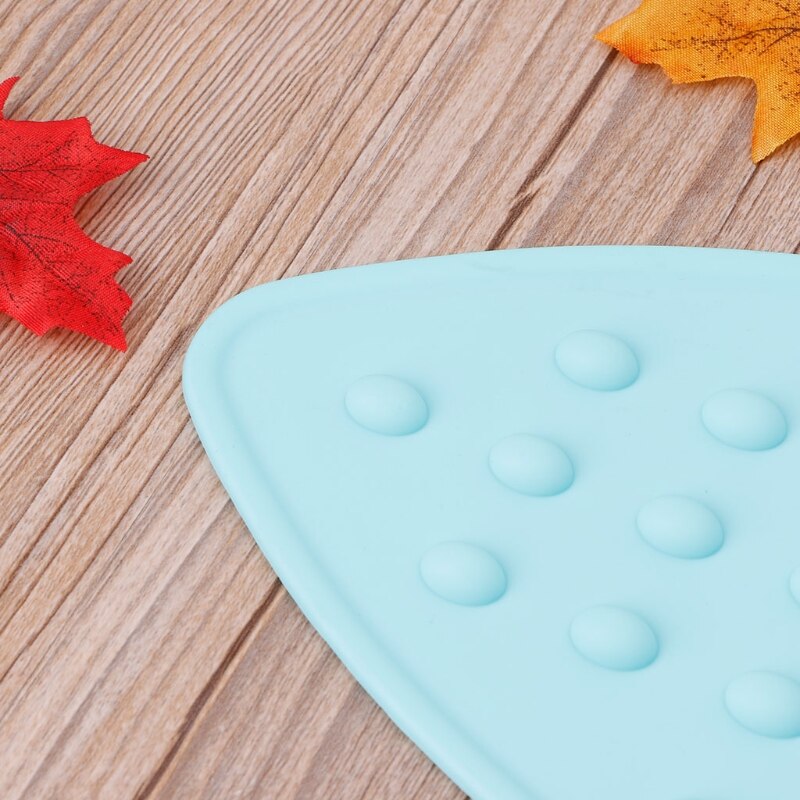 Silicone Iron Rest Pad For Ironing Board Heat Resistant Mat Dotted Bubbled L4MB