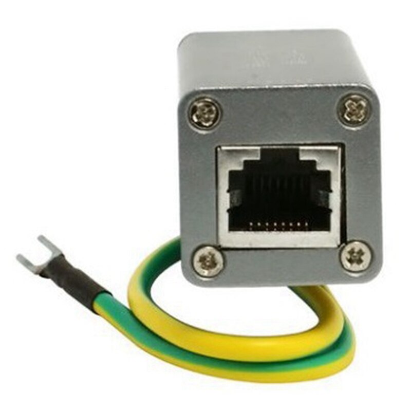 RJ45 Adapter Ethernet Network Device Surge Protector Arrester