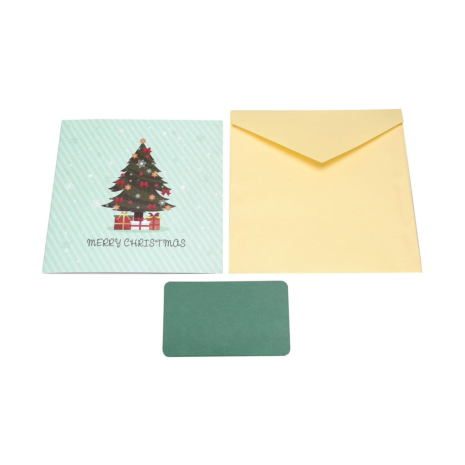 Christmas Thank You Cards Three-dimensional Greeting Card 3d Christmas Tree Birthday Wedding Invitations Cards: Default Title