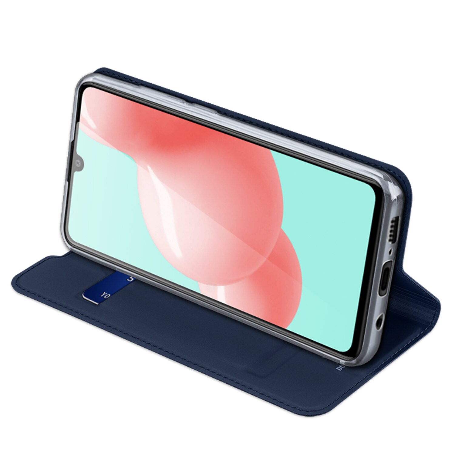 DUX DUCIS Della Pelle Pro Series Caso di Vibrazione Del Raccoglitore Cassa del Cuoio di Affari per Samsung Galaxy A41 A415F Della Copertura con la Fessura Per Carta accessori