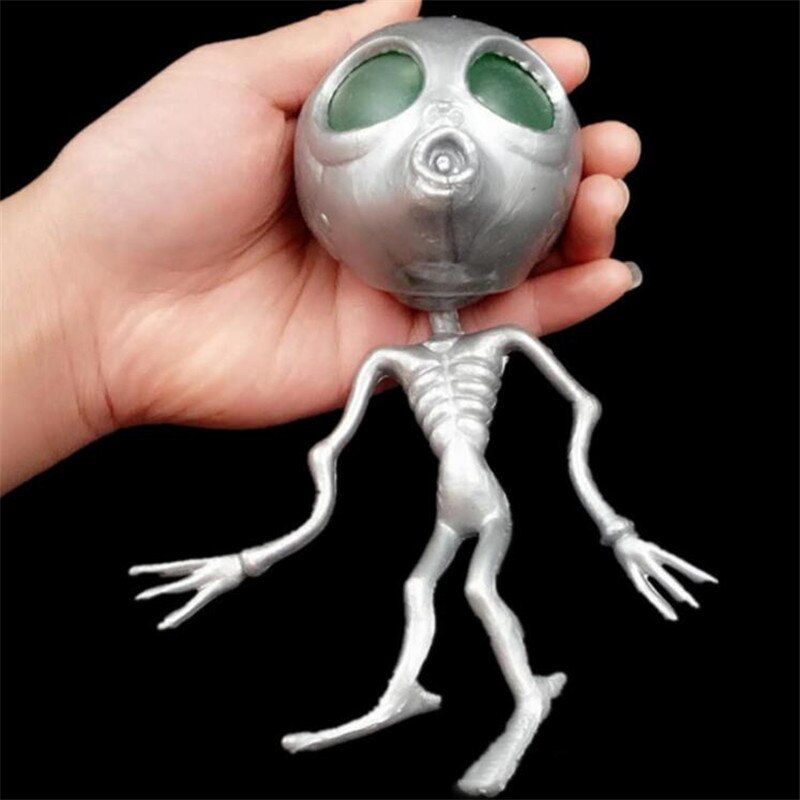 1pc halloween avaruusolio puristaa huijauslelut alien silmämunat räjähtää nukke tuuletus pursotus lelut gadgetit stressiä vähentävä lateksi temppu
