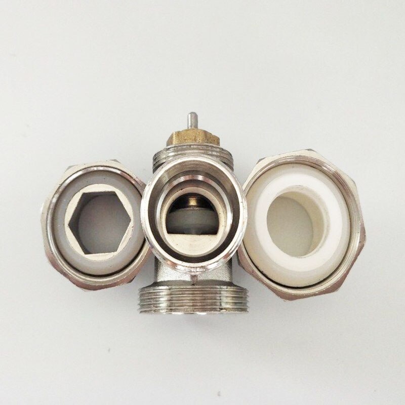 PPR automatic temperature control valve thermostatic valve aluminum-plastic joint heating angle valve