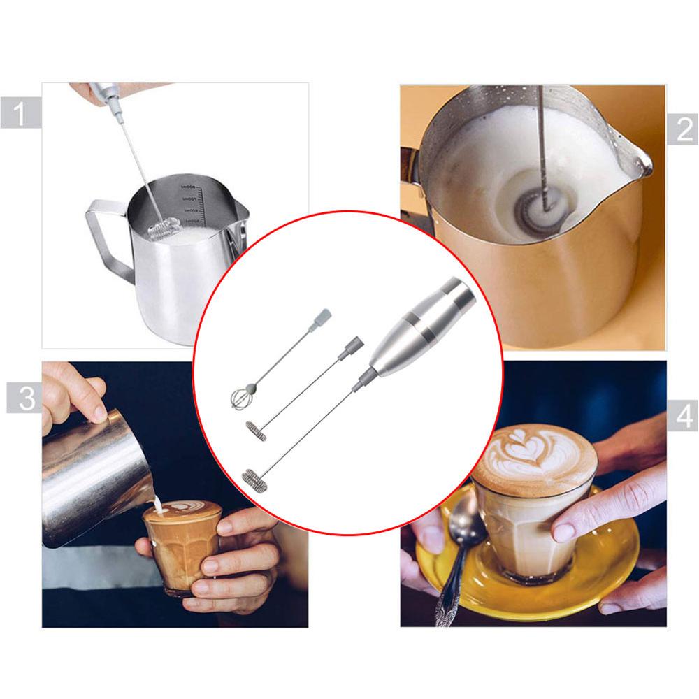 Electric Milk Frother Coffee Drink Foamer Whisk Mixer Stirrer Coffee Electric Egg Beater