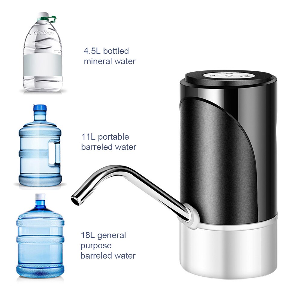 Draagbare elektrische waterdispenser, usb automatische drinkwaterpomp, draagbare elektrische waterdispenser, waterflesschakelaar